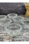 6 Piece Beaded Glass Bowl Breakfast Plate 12cm - 3