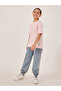 Solid Oversized T-Shirt with Badge Detail - 2