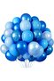 65 Pieces Blue Balloon Set Blue Balloons, for Birthday, Baby Shower, Blue Themed Decorations