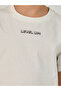 Graphic Print Round Neck T-Shirt - 4