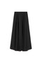 Detailed Chiffon Tulle Skirt Black