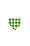 Green Square Cat And Dog Collar Scarf Bandana - 2