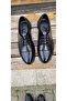 Lace-Up Black Classic Shoes Comfortable and Convenient Men's Shoes - 5
