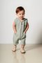 Baby Kids Green Cotton Hooded Comfortable Jumpsuit Trend Fashion Bottom Top Set - 4