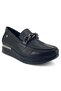 3510 Genuine Leather Casual Women's Shoes-Black