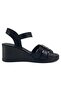 2775 25Ys Women's Casual Sandals Black - 3