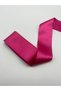 Fuchsia - Dark Pink Satin Ribbon 6 cm 10 Meters Jewelry Ribbon, Wide Satin, Bundle-Ornament-Decor Ribbon - 3