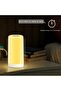 مصباح طاولة يعمل باللمس، تطبيق ذكي للتحكم، سطوع قابل للتعديل، مزود بمنفذ USB - 4