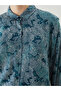 Lcw Grace Green Patterned Women's Shirt Tunic - 3