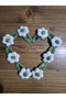 Green Daisy Knitted Buckle - 3