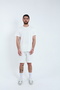Men's Combed Cotton Shorts Regular Double Leg Side Pockets - 3
