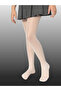 1 Pack Girls' Thin Glittery Polka Dot Detailed Pantyhose Pink