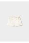 Baby Girl Shorts Cream 1226
