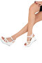 White Daily Wedge Sandals - 510 - 4