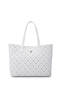 Women's Vegan White Shoulder Bag