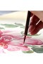 Writing Brush Wolf Hair No:3 Tile, Ceramic, Gilding, Miniature, Watercolor, Drawing, Painting Art-3 Pieces - 4