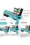 Air Battle Continuous Launch Airplane Toy with 4 Foam Glider Planes (Green) - 4