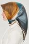 Nostalgia Series Twill Silk Scarf 8516D-83 - 3