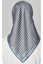 Nostalgia Series Sura Silk Scarf 8401-01 - 3