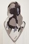 Nostalgia Series Sura Silk Scarf 8935-01 - 4
