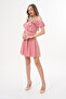 Women's Collar Detailed Rope Strap Dress - 2