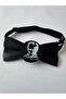 Ataturk Signed and Silhouette Adjustable Elastic Children's Bow Tie for April 23 / October 29 / November 10