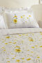 Rosella 100% Cotton Single Duvet Cover Set Yellow - 5