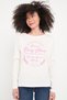 Tricou dama cu maneca lunga cu imprimeu - 6