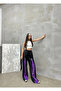 Oversize Unisex Sweatpants with Full Zipper Detail - 6