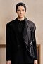 Cotton Silk Pearl Shawl - Black - 3