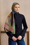 Celebrity Sable Shawl - Oil Green - 5