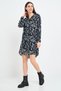 Rochie dama tip camasa cu model - 2