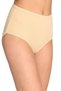 6 Pack Tutku Bato High Waist Elastic 100% Cotton Skin Women's Panties 922