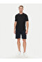 Men's Brand Logo Cotton Regular Fit Casual Black T-Shirt 24411021 -11D - 2