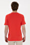 Men's Regular Fit Crew Neck Red T-Shirt 50300382-Vr213 - 5
