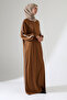 Prayer Dress with Cuffs and Piping Detail - 5