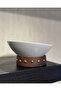 Chic Wooden Leg Porcelain Bowl Gold Presentation Bowl 14 cm (Salad - Fruit - Nuts)
