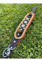Puppy Kangal Dog Collar with 2 Bells Buffalo Leather - 3