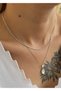 Moonstone Women's Silver Combination Necklace - 3