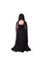 Si̇m Robali Tulle Sleeve Long Gezboy Evening Dress - 5
