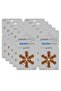 Powerone 60-Pieces (P312 Size) Wireless Approved (PR41) Zinc-Air 1.45V Hearing Aid Batteries - 2