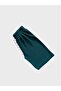 Boy's 100% Cotton Green and White Striped Pocket Waffle Fabric Short Sleeve Shorts Summer Suit - 5