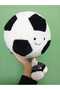 Black White Fan Standing Plush Football Cute Home Room Decor Ball High Quality - 3