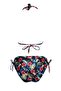 Thick Strap Triangle Bikini Set - 3
