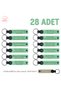 Gift Promotion for Your Customers, Set of 28, Light Green & Milky Brown, Special Keychain for Real Estate Agents