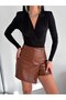 Long Sleeve Vanezia Fabric Padded Blouse - 2