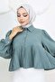 Pleated Short Shirt Çağla 2248 - 4