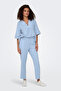 Onlcaro-Poptrash Blended Comfort Fit Waist Straight Leg Pants - 2