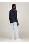 Men's Brand Logo Stretch Cotton Semi-Flat Collar Stylish Looking Shirt Suitable for Daily Use - 4