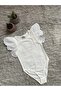 New Season Lace Sleeves and Six Snaps Zero Sleeve Girls' Bodysuit